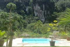 Amazing-Pool-and-Mountain-view-at-Villa-Blue-River-in-Krabi-Thailand