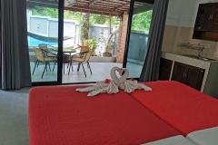 Bedroom-with-front-pool-view-at-Villa-Utopia-Ao-Nang