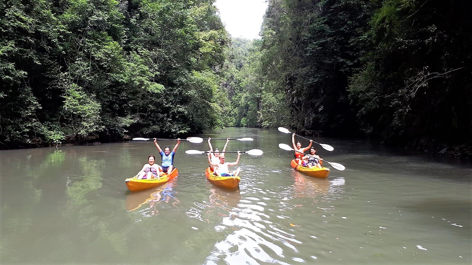Kayaking at the mangroves