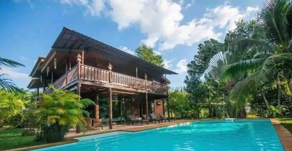 traditional thai villa for rent Krabi