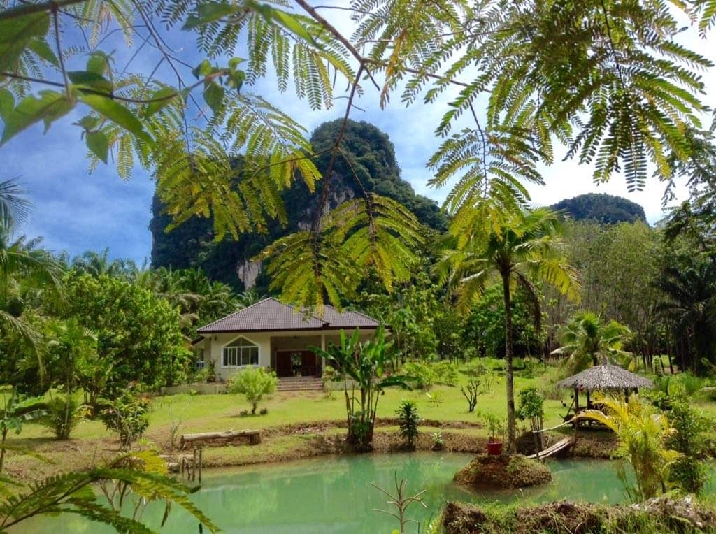 villa baan blue river krabi for rent
