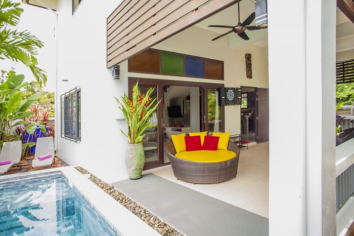 Krabi Vacation Rental Villa Lilawan for rent in Klong Muang Thailand