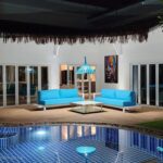 Villa Paradisu by night