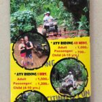 Rider conquering challenging terrain with Krabi ATV - Brochure