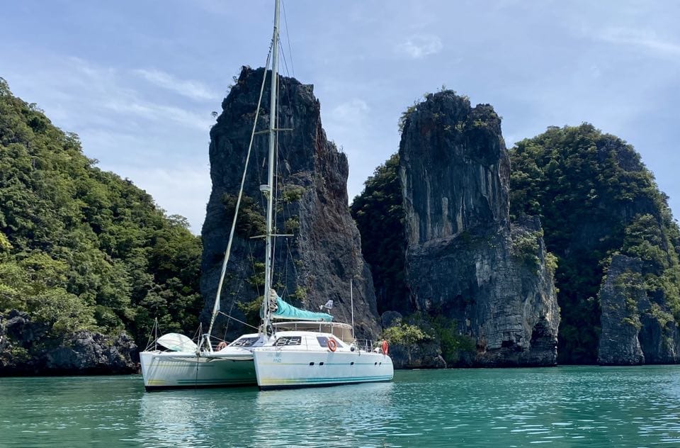 catamaran private trip krabi ao nang