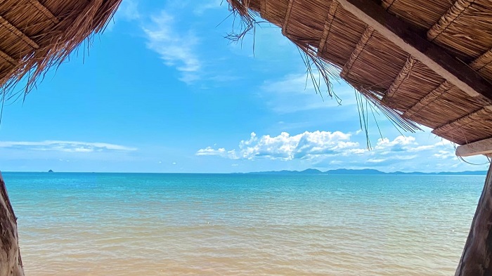 Amazing seaview from Klong Muang Beach in Thailand