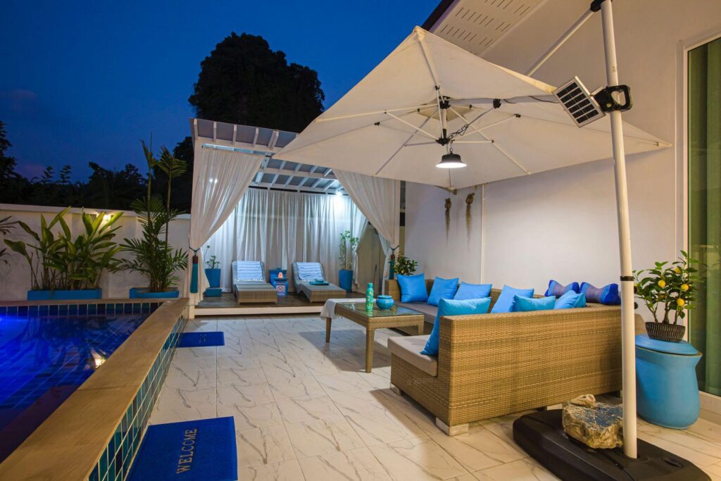 Villa Sawan Krabi by night